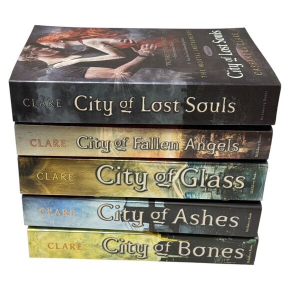 City of Bones Box Set 5 Books Cassandra Clare Mortal Instruments Series Book PB - Picture 9 of 16
